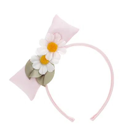 Monnalisa Kids' Daisy Bow Headband