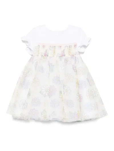MONNALISA DAISY-PRINT DRESS