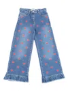 Monnalisa Denim Jeans In Blue