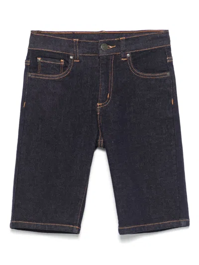 Monnalisa Kids' Denim Shorts In Blue
