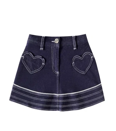 MONNALISA DENIM SKIRT