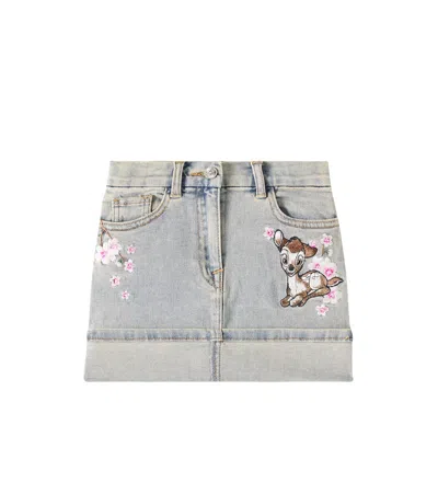 MONNALISA DENIM SKIRT