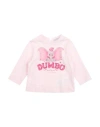 Monnalisa Disney Newborn Girl T-shirt Pink Size 3 Cotton In Pink