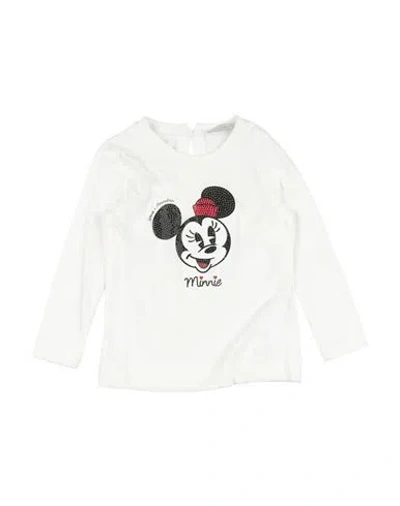 Monnalisa Babies'  Disney X  Toddler Girl T-shirt White Size 6 Cotton
