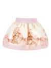 Monnalisa Dog-print Skirt