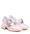 Monnalisa Dorothy-schuhe Mit Schmuckschnalle In Pink