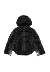 Monnalisa Down Jacket Baby  196621_ak In Black
