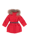 Monnalisa Down Jacket Baby  392104_2040_rosso In Red