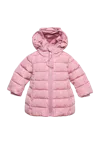 Monnalisa Down Jacket Baby  398102_8036_rosa In Pink
