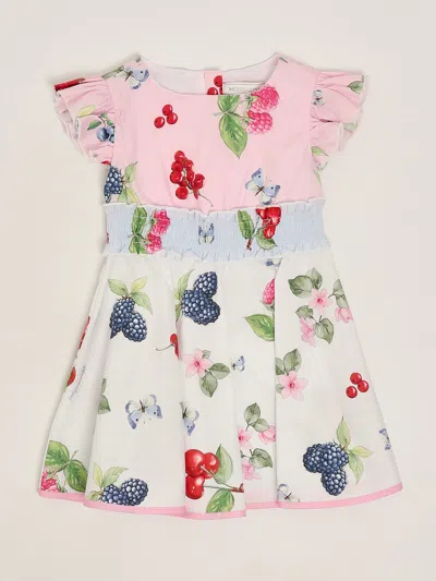Monnalisa Kids' Dress Dress In Brown
