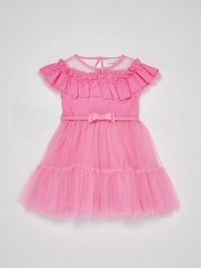 Monnalisa Kids' Dress Dress In Rosa