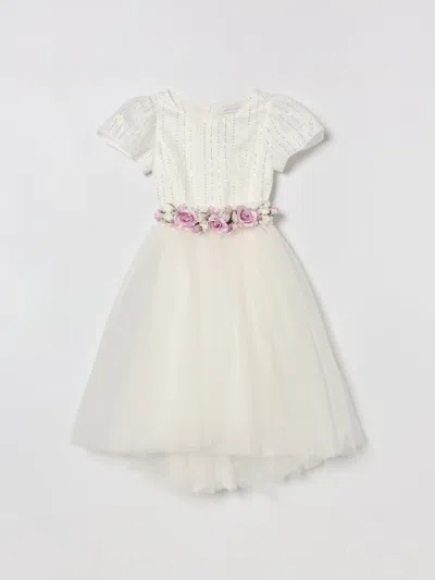 Monnalisa Dress Kids  In White