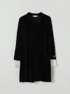 Monnalisa Kleid Mit Schleife Und Strass In Black