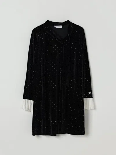 MONNALISA DRESS MONNALISA KIDS COLOR BLACK,H20724002