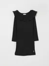 Monnalisa Dress  Kids Color Black In Black