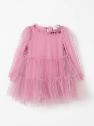 Monnalisa Dress  Kids Color Blush Pink In Puder