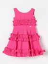Monnalisa Dress  Kids Color Fuchsia
