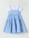 Monnalisa Kids' Abito  Bambino Colore Azzurro