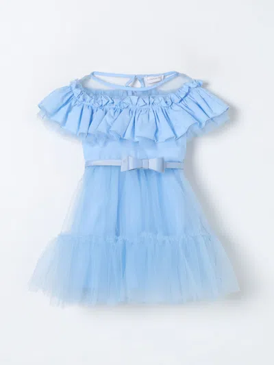 Monnalisa Dress  Kids Color Gnawed Blue