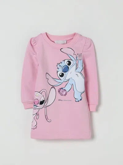 MONNALISA DRESS MONNALISA KIDS COLOR PINK,H20030010