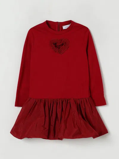 MONNALISA DRESS MONNALISA KIDS COLOR RED,H30332014
