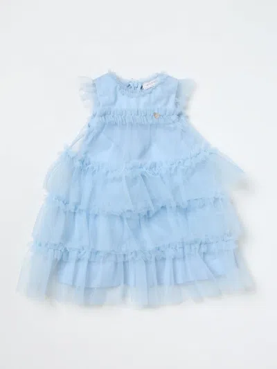 Monnalisa Dress  Kids Color Sky Blue