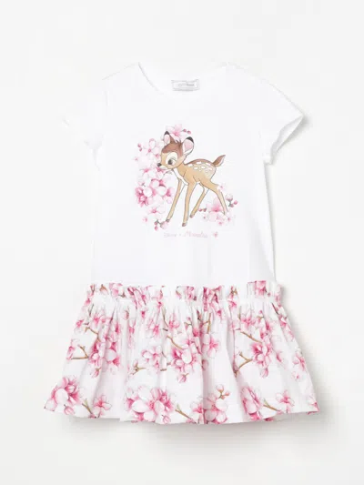 Monnalisa Dress  Kids Color White 1