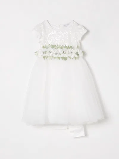 Monnalisa Dress  Kids Color Yellow Cream