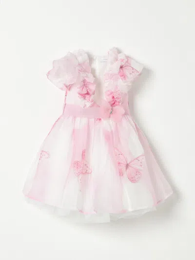 Monnalisa Kids' Kleid  Kinder Farbe Yellow Cream