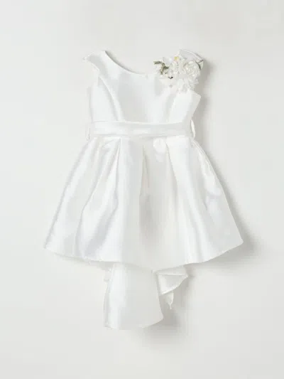 Monnalisa Kids' Abito  Bambino Colore Panna