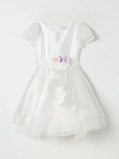Monnalisa Dress  Kids Color Yellow Cream