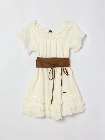 Monnalisa Dress Kids  In Yellow