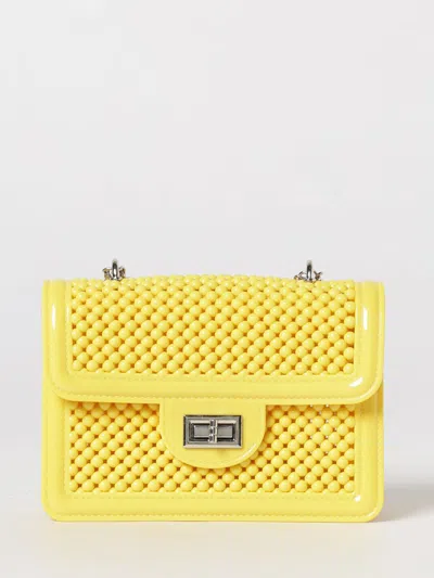 Monnalisa Duffel Bag Kids Color Yellow In Black
