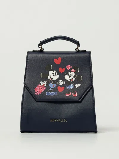 Monnalisa Duffel Bag  Kids Color Navy In Blue