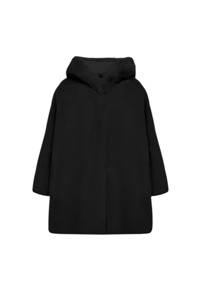 Monnalisa Kids' Ecopelliccia Bambina  176111_6040 In Black