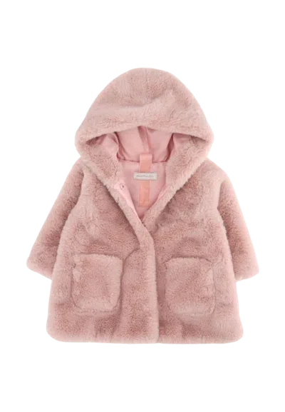 Monnalisa Kids' Ecopelliccia Bambina  398104_8041_rosa In Pink