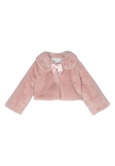 Monnalisa Kids' Ecopelliccia Bambina  73b100_2954_rosa In Pink