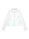 Monnalisa Monogram Shirt In White