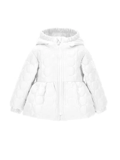 Monnalisa Kids'   Extra-light Quilted Jacket In White