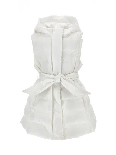 Monnalisa Extra Light Waistcoat In White
