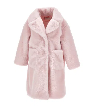 MONNALISA FAUX FUR TEDDY COAT