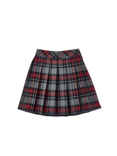 Monnalisa Babies'   Flavia Pleated Heart Skirt In Multi