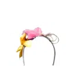 Monnalisa Floral Appliqué Hairband In Pink