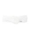 Monnalisa Floral-appliqué Headband In White