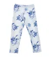 Monnalisa Milano Stitch Leggings In Multi