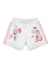 Monnalisa Floral-print Shorts In Multi
