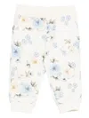 Monnalisa Floral-print Trousers In Multi