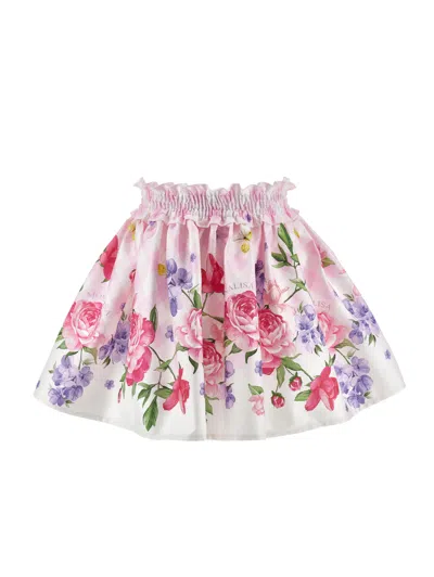 Monnalisa Babies'   Floral Skirt In Multi