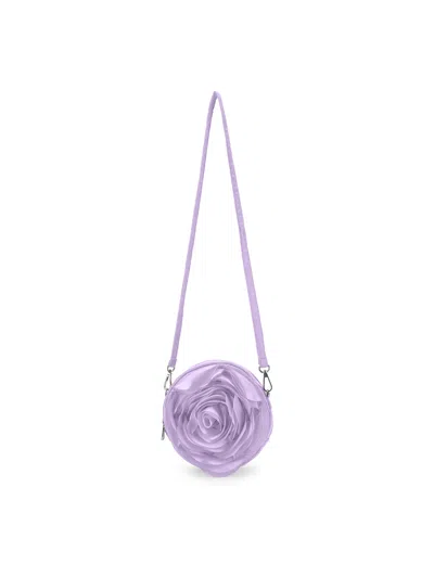 Monnalisa Kids'   Flower Bag In Purple