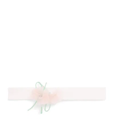 Monnalisa Flower-appliqué Headband